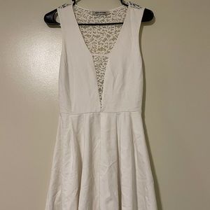 Mystic White Lace Dress